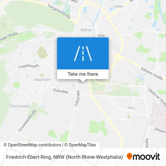 Friedrich-Ebert-Ring map