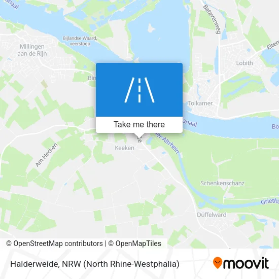 Карта Halderweide