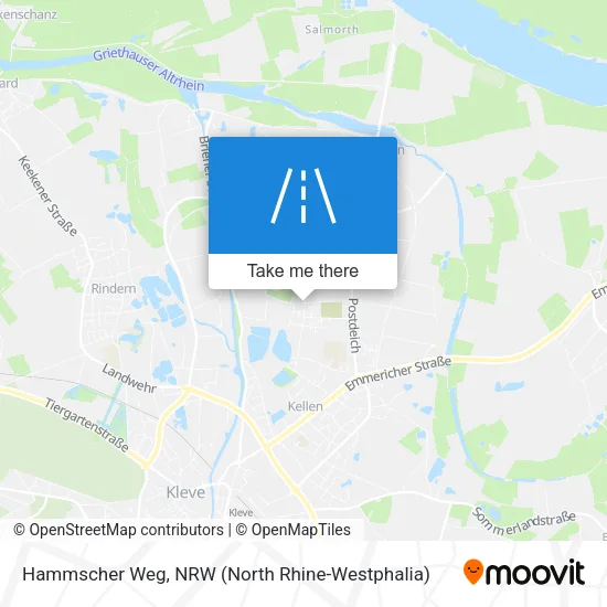 Карта Hammscher Weg