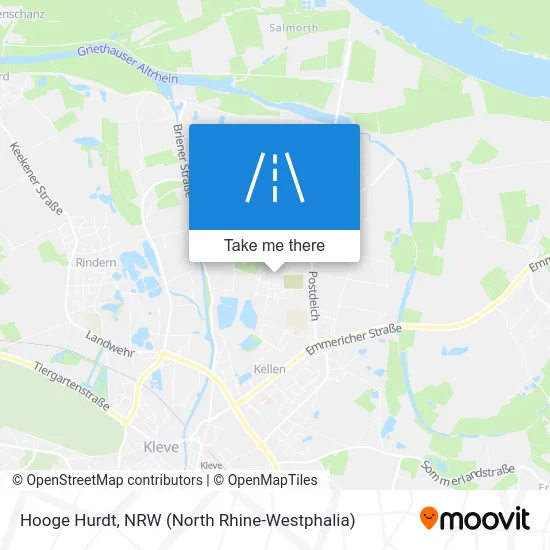 Hooge Hurdt map
