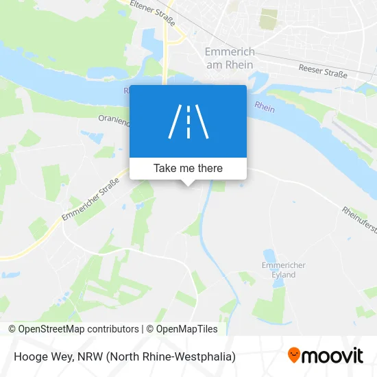 Hooge Wey map
