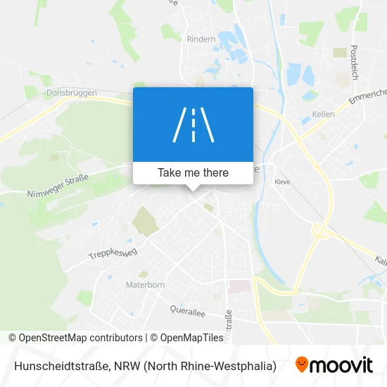 Карта Hunscheidtstraße