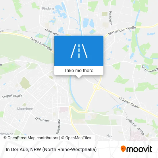 Карта In Der Aue