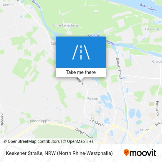 Keekener Straße map