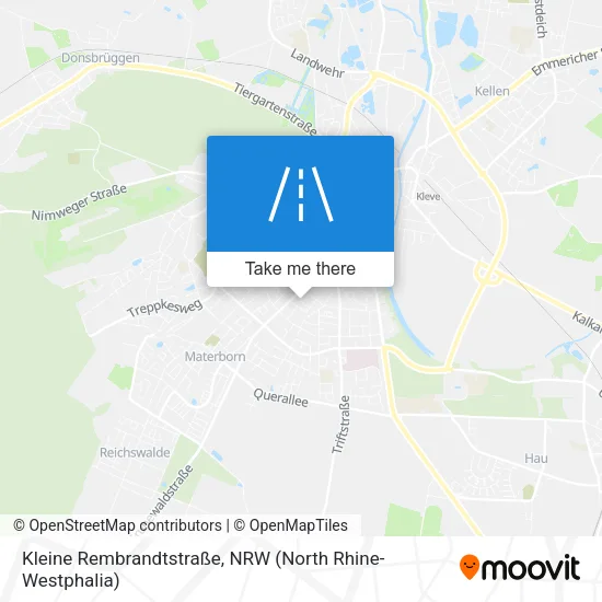 Карта Kleine Rembrandtstraße