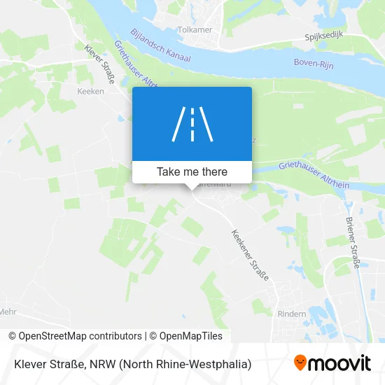 Карта Klever Straße