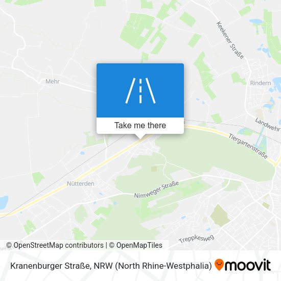 Kranenburger Straße map