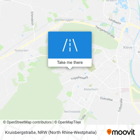 Kruisbergstraße map