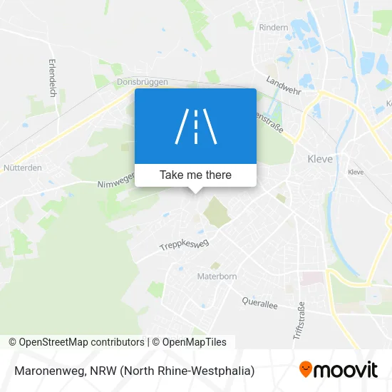 Карта Maronenweg