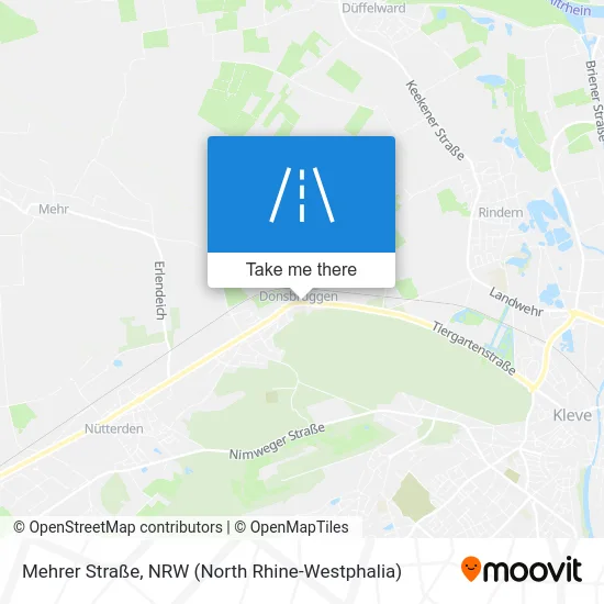 Карта Mehrer Straße