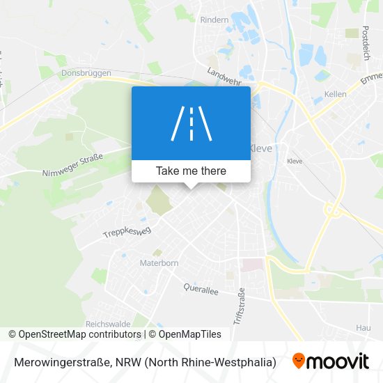 Merowingerstraße map