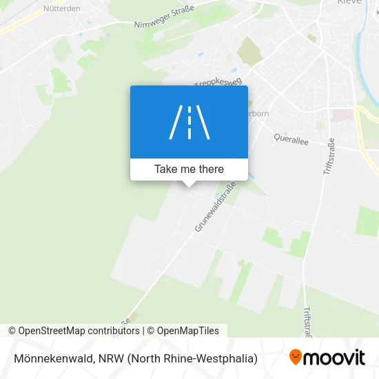 Карта Mönnekenwald