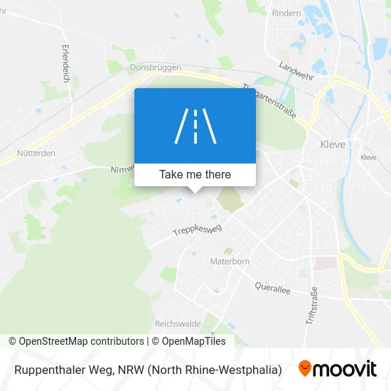 Ruppenthaler Weg map