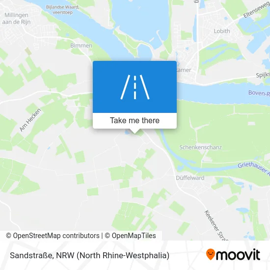 Карта Sandstraße