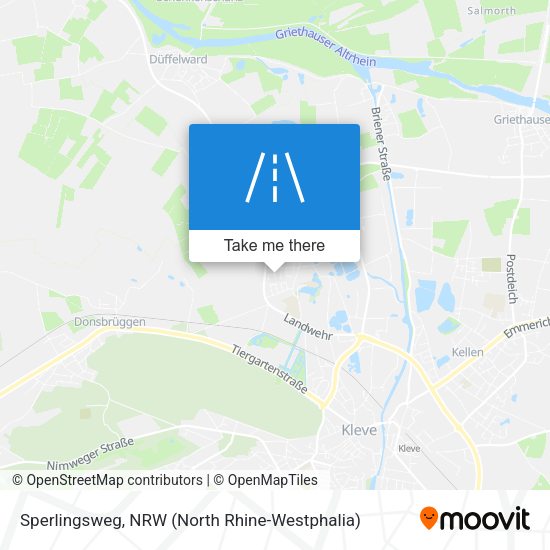 Sperlingsweg map