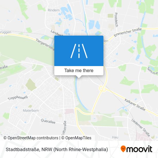 Stadtbadstraße map