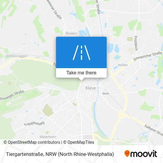 Tiergartenstraße map