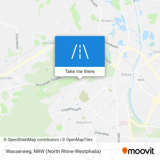 Карта Wasserweg
