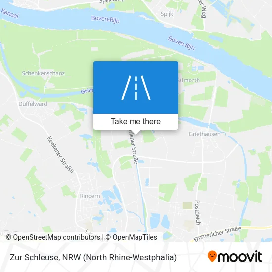 Карта Zur Schleuse