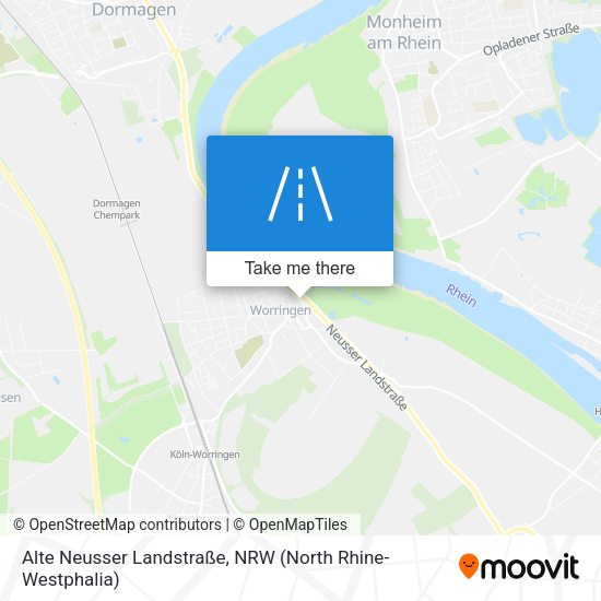 Alte Neusser Landstraße map