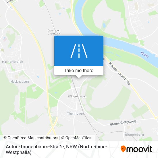 Anton-Tannenbaum-Straße map