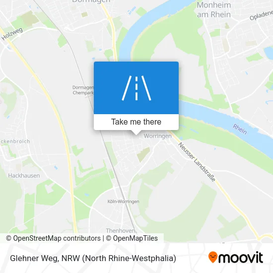 Карта Glehner Weg