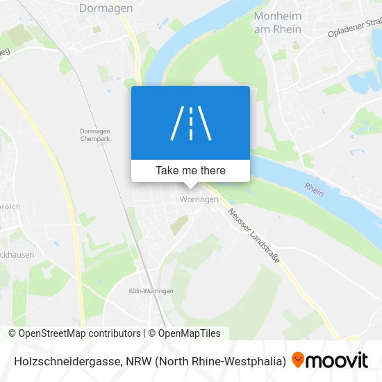 Карта Holzschneidergasse