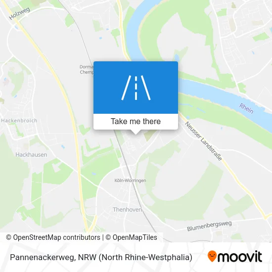 Карта Pannenackerweg