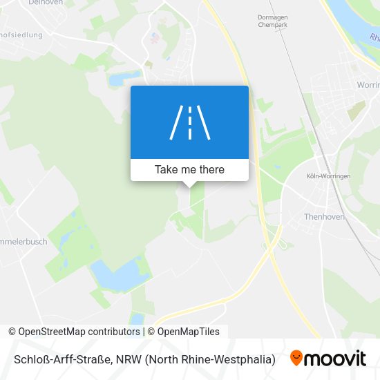 Schloß-Arff-Straße map