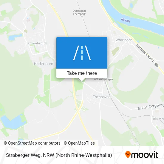 Карта Straberger Weg