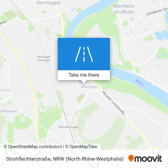 Strohflechterstraße map