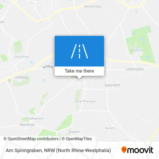 Карта Am Spinngraben