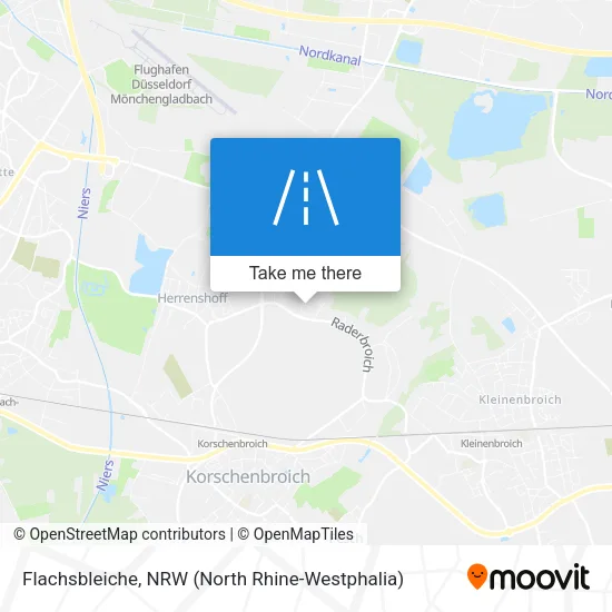 Карта Flachsbleiche