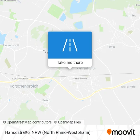 Hansestraße map