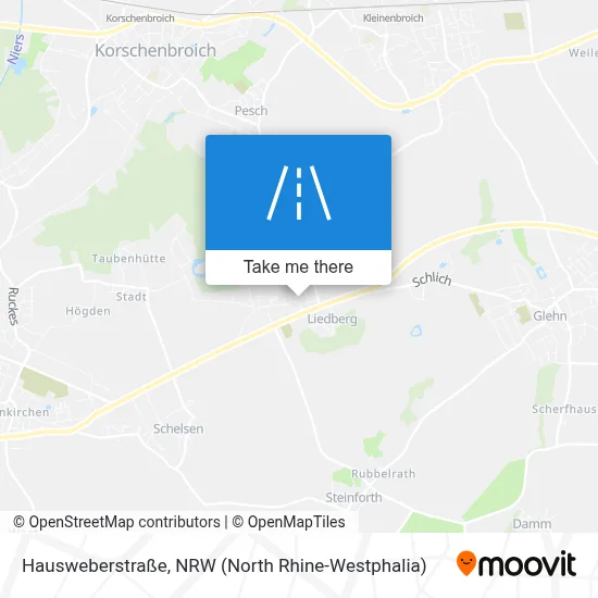 Hausweberstraße map