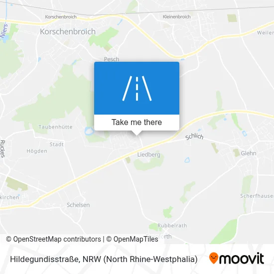 Hildegundisstraße map