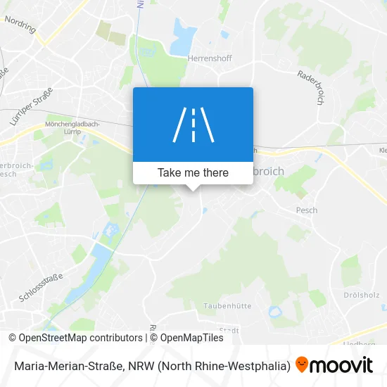 Карта Maria-Merian-Straße