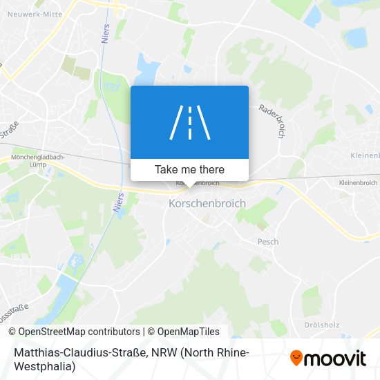 Matthias-Claudius-Straße map