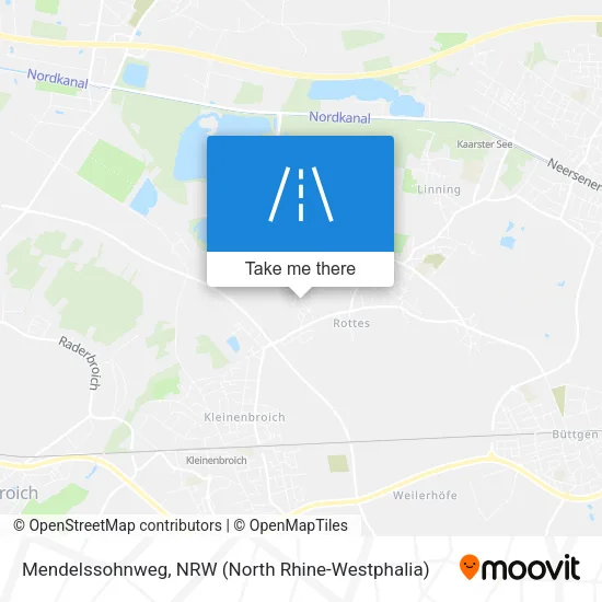 Mendelssohnweg map