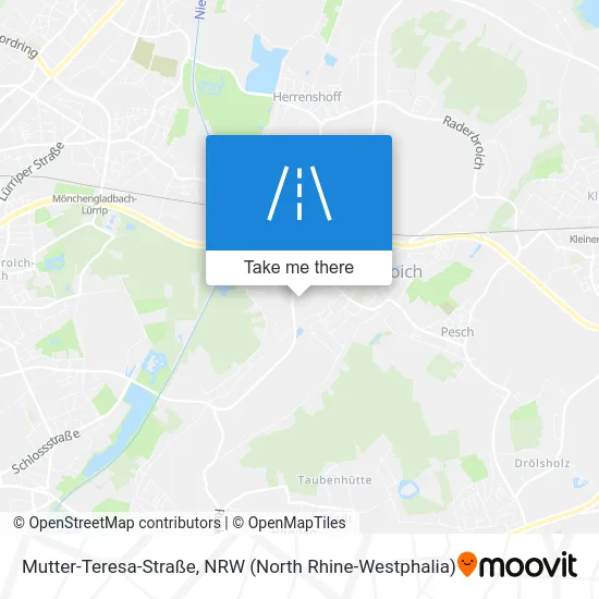 Карта Mutter-Teresa-Straße