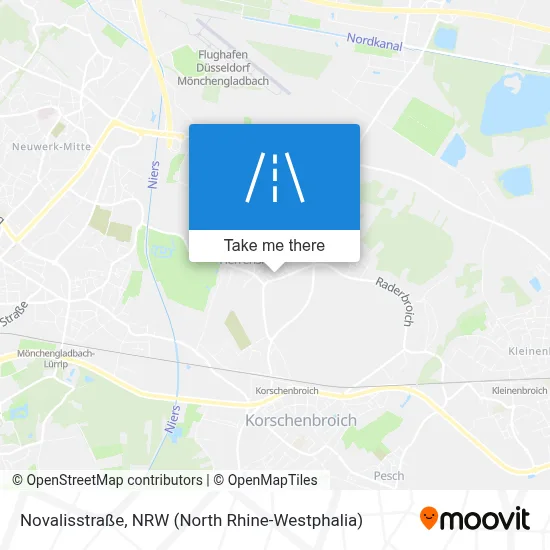 Novalisstraße map