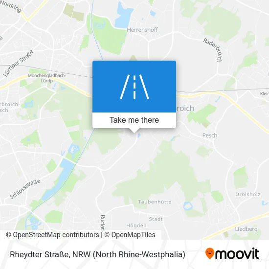 Rheydter Straße map