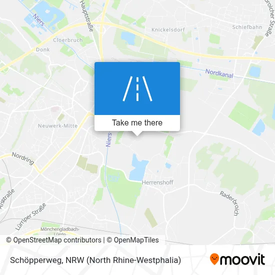 Schöpperweg map