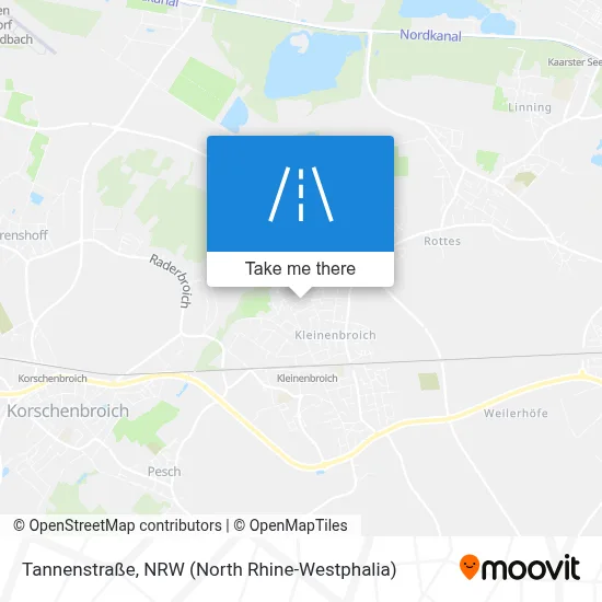 Tannenstraße map