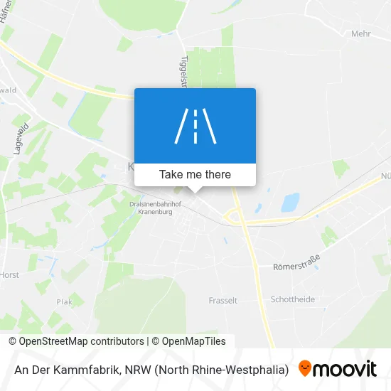 An Der Kammfabrik map