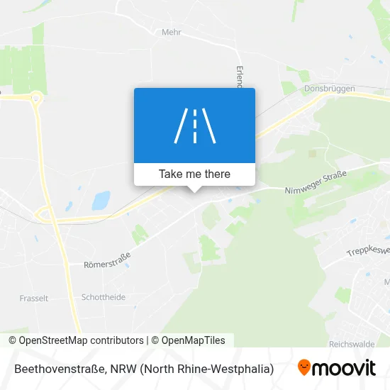 Beethovenstraße map