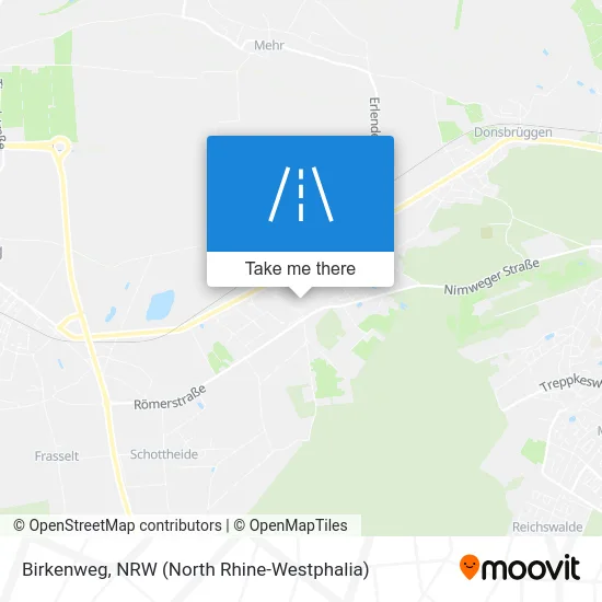 Birkenweg map