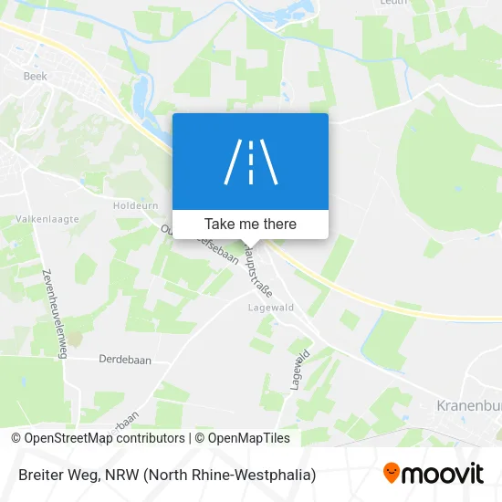 Карта Breiter Weg