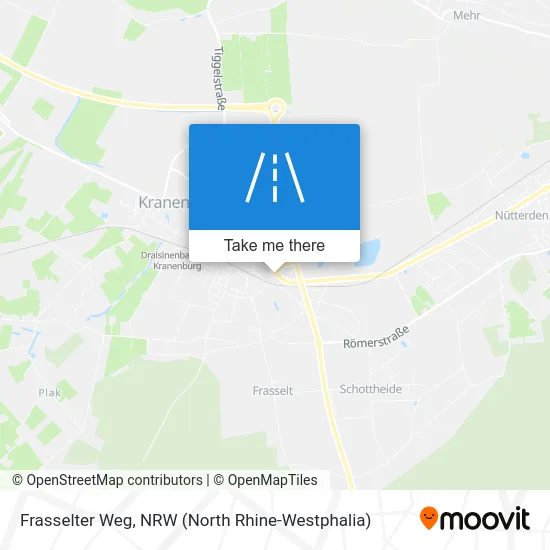 Карта Frasselter Weg