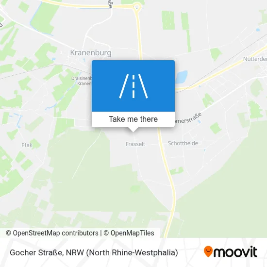 Gocher Straße map